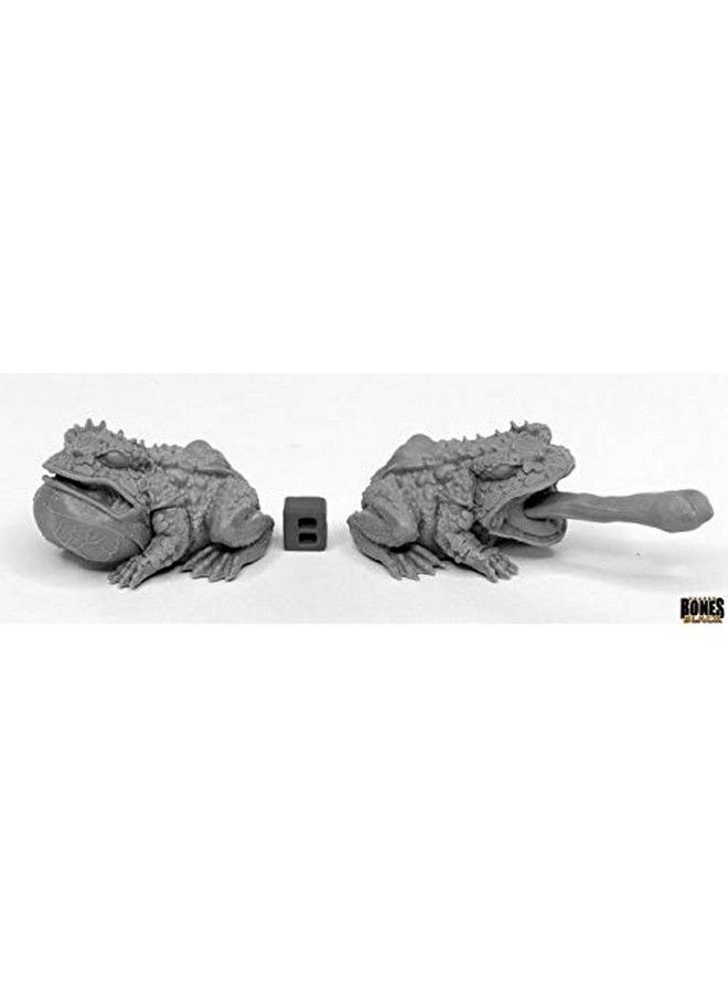 Reaper - Miniatures: 44024 Giant Frogs Bones Black Fantasy Miniatures - Image 1