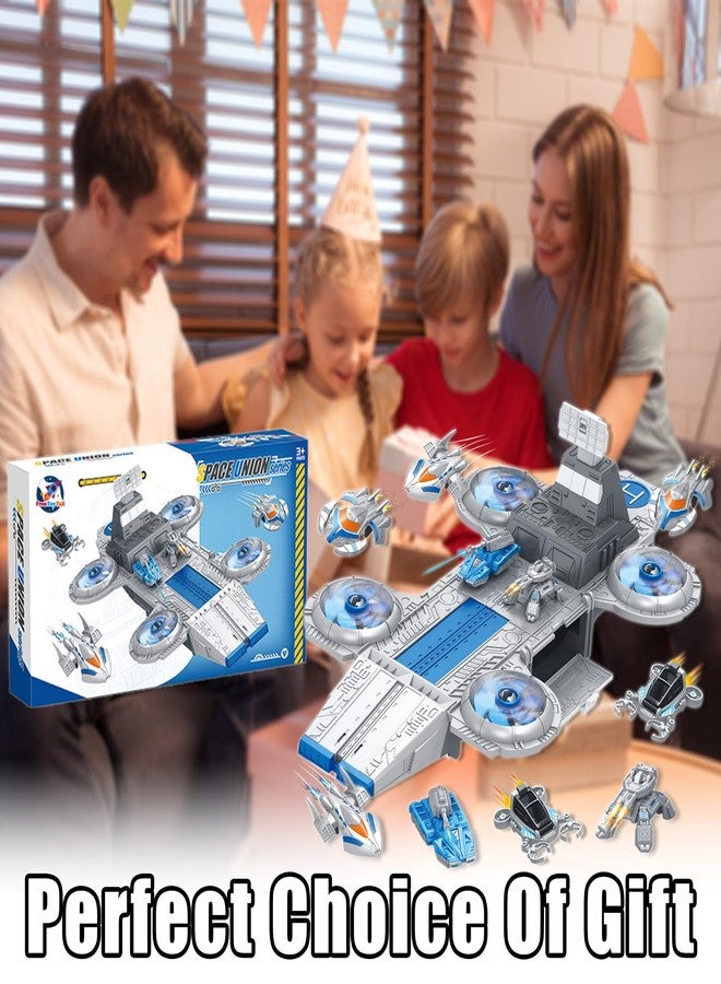 Frontoytall Jumbo Space Toys with Space Shuttle, Fighters, Tanks, Exploring Vehicle, Educational Learning Toys for Kids Ages 3-12 (ASTM Certified) - Image 5