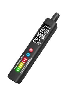 Portable Gas Leak Detector, 2 in 1 Handheld Natural Gas Sniffer Integrated Temperature Humidity Tester, Locates Combustible Gas LPG, LNG, Methane, Butane, Propane