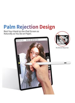 Generic KINGONE Stylus Pen for iPad 2018-2023, iPad Pencil with Palm Rejection/Tilt Sensitivity/Magnetic iPad Pen Compatible with iPad 10th-6th Gen, iPad Mini 6/5th Gen, iPad Air 5/4/3th, iPad Pro 12,9''/11''  - Image 4