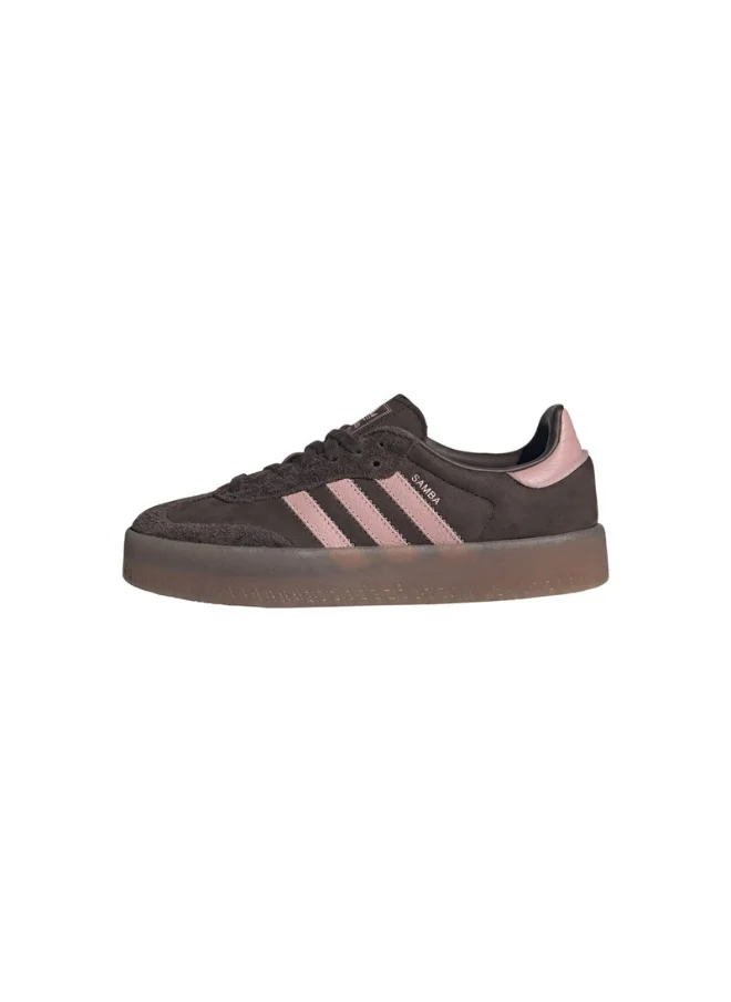 اديداس اوريجينالز adidas SAMBAE W Brown Originals Kids Shoes