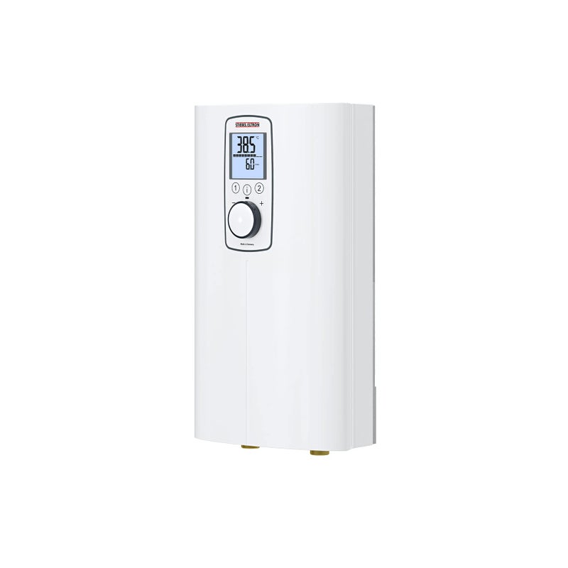 Stiebel Eltron Stiebel Eltron DCE-X Premium Compact Instant Water Heater, Suitable for Showers, Maximum Energy Efficiency, Accurate Temperature delivery, 238159, 220240 V, White, 10/12 kW - Image 1