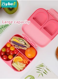 Portable Kids Bento Box, Big Toddler Lunch Boxs to School, Snack Containers for Travel 4 Compartments Meal Prep Removable Divider BPA Free - pzsku/Z719D06494208CE061D65Z/45/_/1673318368/ce714864-7d2c-4eba-9b63-05d8e9d6998e