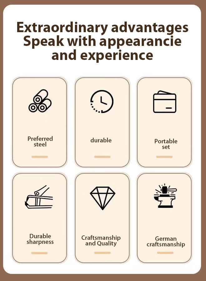 Hand manicure care set of 7 pieces - Image 3