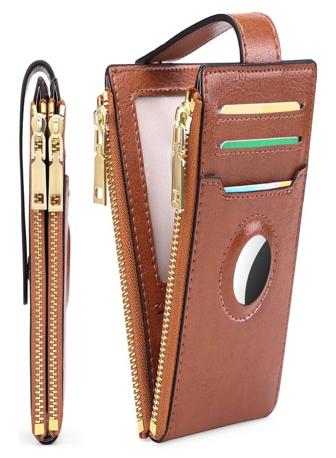 FALAN MULE Womens Wallet Genuine Leahter Bifold Credit Card Holder with Built-in Integrated Case - Image 1