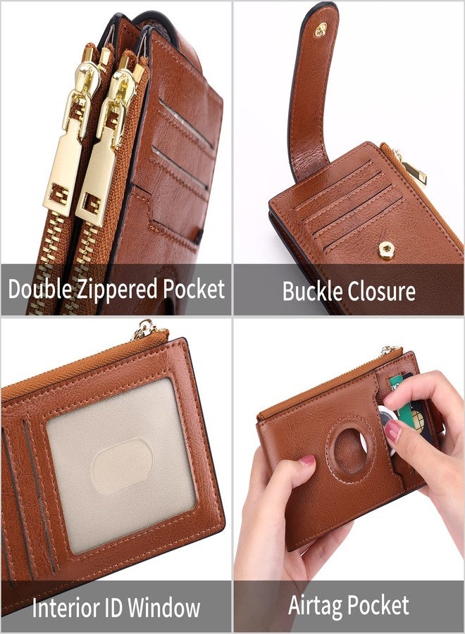 FALAN MULE Womens Wallet Genuine Leahter Bifold Credit Card Holder with Built-in Integrated Case - Image 4