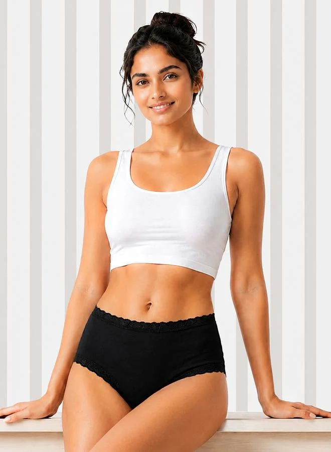 Clovia High Waist Hipster Panty - Cotton