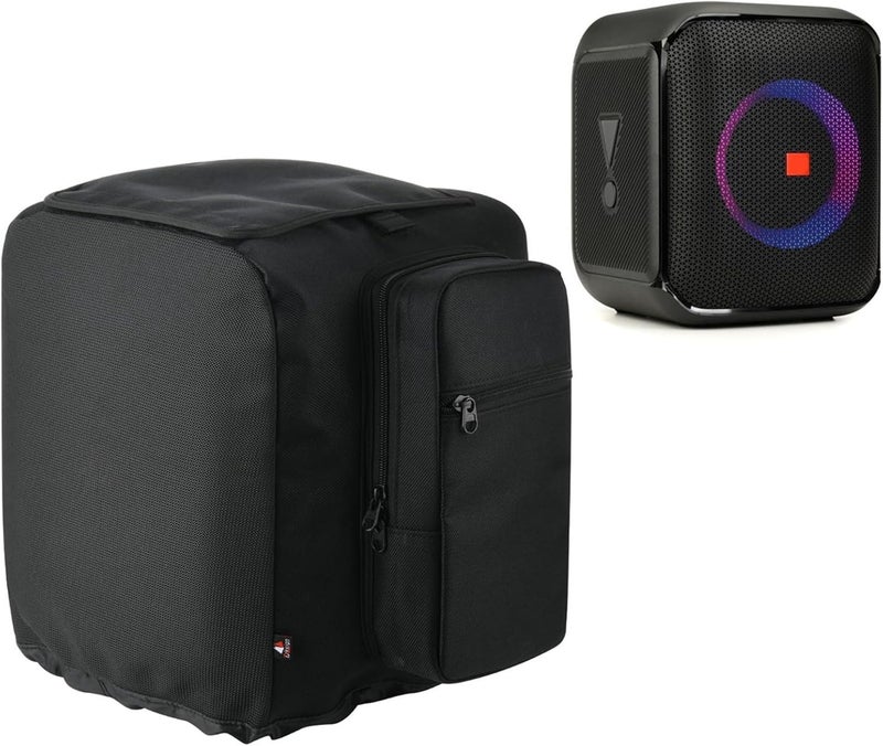 TXesign Speaker Cover Protective Speaker Case for JBL PartyBox Encore Essential Portable Party Speaker Replacement Bag Speaker Slip with Side Microphone Storage Bag for Microphones Cable Accessories - Image 1