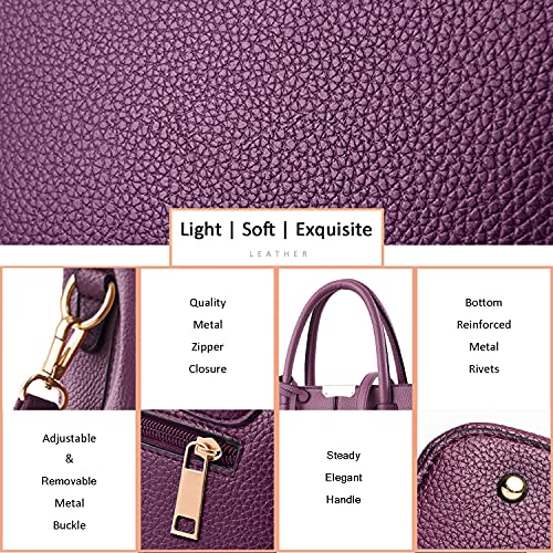 CHICAROUSAL Purses and Handbags for Women Leather Crossbody Bags Women's Tote Shoulder Bag… - Image 4
