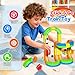 Annexfun Electric Train Set for Kids 69Pcs 3D Racing Track Set with Electric Train Traffic Signs STEM Train Toy Set for Boys and Girls Aged 3 4 5 6 7 8 9 10 Years Old Birthday - Image 4