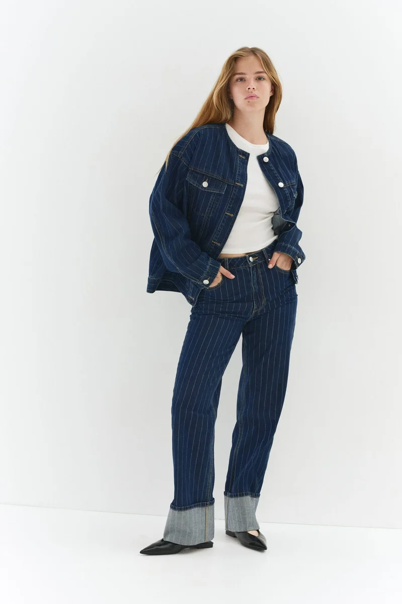 اتش اند ام جاكيت دنيم