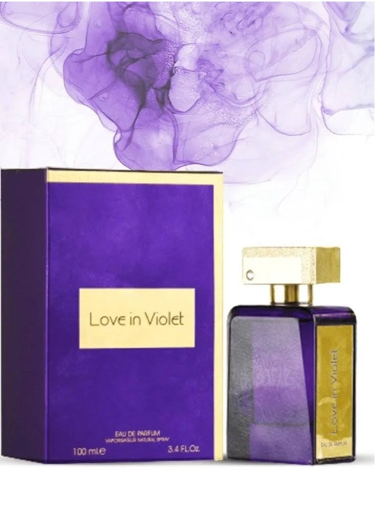 LOVE IN VIOLET Love in Violet Eau de Parfum 100ml  - Image 2