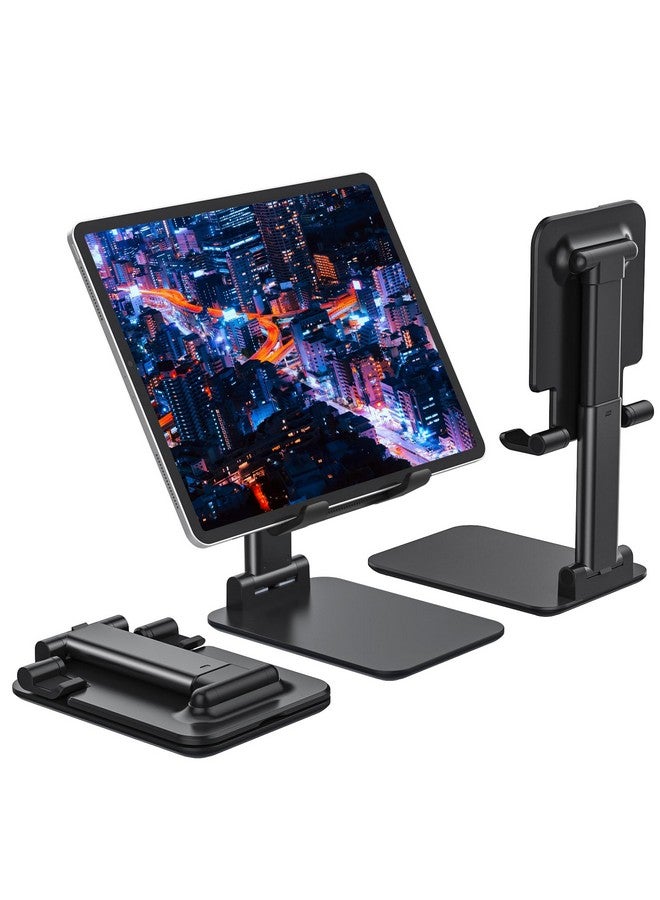 Anozer Tablet Stand Foldable & Adjustable, Portable Monitor Stand 5.55 * 3.94" Wide, Fit for iPad Holder Stand Compatible with iPad Pro 11, 12.9/for iPad 10.9; Surface Pro; Portable Monitor 4.7-15.6" - Image 1