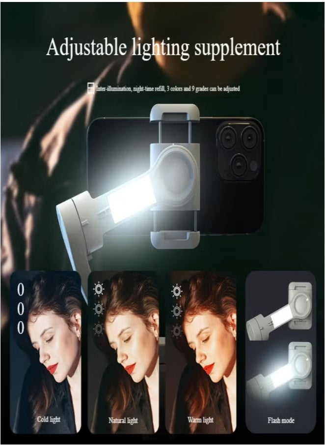 cyke Gimbal Stabilizer for Smartphones, 3-axis Phone Gimbal for Android & iPhone, Phone Stabilizer for Video Recording with Face/Object Tracking  - Image 4