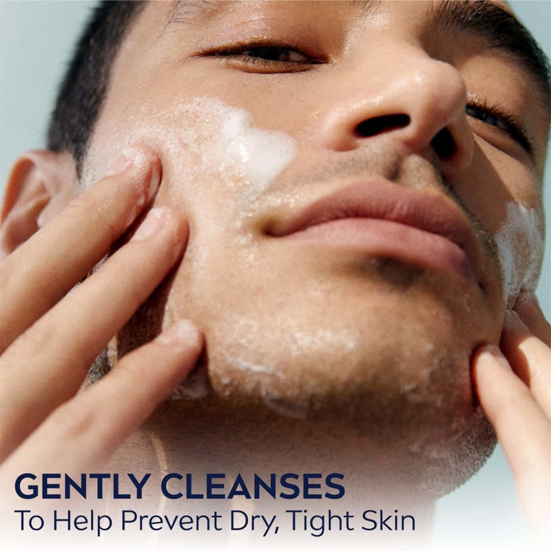 NIVEA MEN Maximum Hydration Moisturizing Face Wash with Aloe Vera, 5 Fl Oz Tube - Image 3