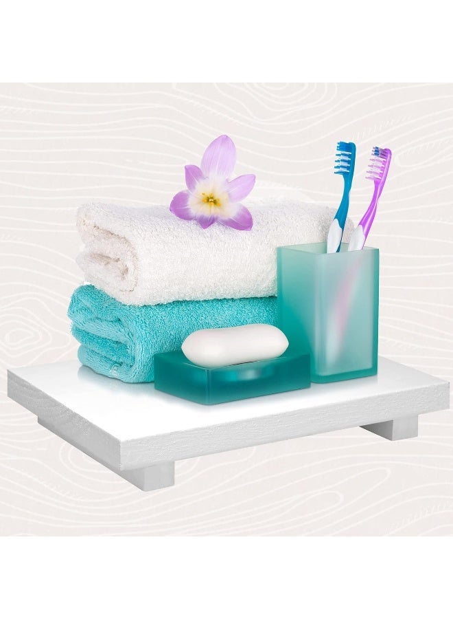 Horoof Home Horoof Home® Rustic Wood Riser Tray  - Image 4