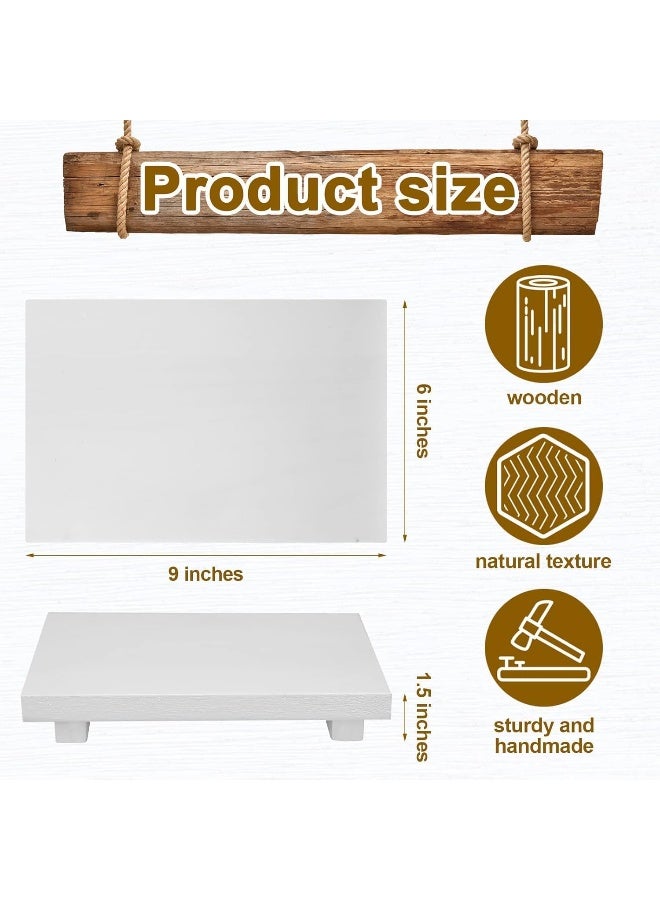 Horoof Home Horoof Home® Rustic Wood Riser Tray  - Image 2