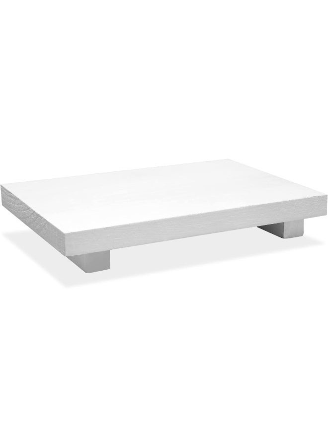 Horoof Home Horoof Home® Rustic Wood Riser Tray  - Image 1