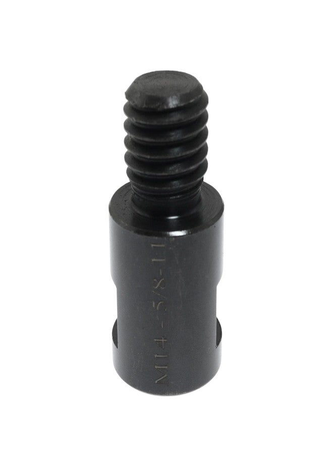 ماكسمورال ملحق Maxmoral لصنفرة الزوايا M14 أنثى إلى 5/8 بوصة إلى 11 ذكر أداة تثبيت محول تلميع دوار أداة تثبيت لموقع بناء ورشة العمل مشاريع DIY باللون الأسود - Image 1