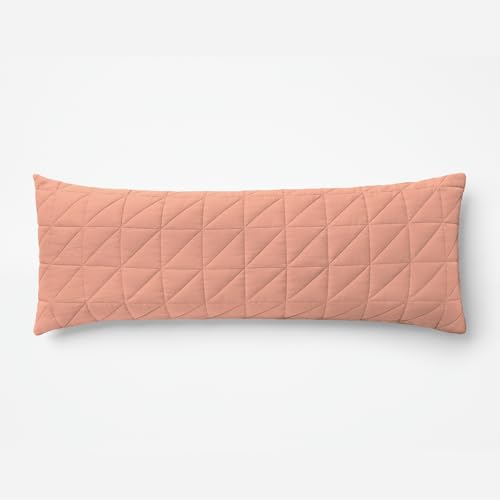 Tuft & Needle Tuft Needle Linen Cotton Body Pillow Cover Soft Breathable Fabric for AllSeason Comfort MoistureWicking Durable OekoTex Certified Muted Clay One Size - Image 1