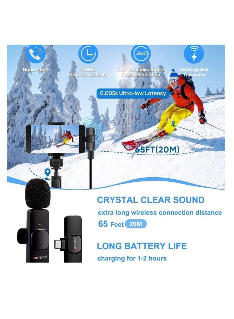 General G30 Type-C 2.4GHz Wireless Microphone System - Image 3
