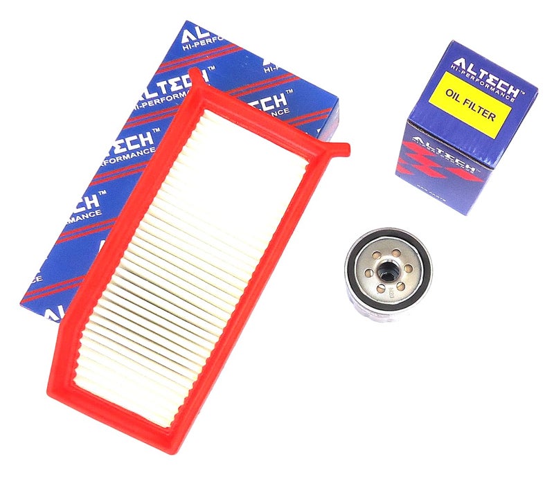 ALTECH HI-PERFORMANCE AIR FILTER + OIL FILTER SET FOR RENAULT LODGY 1.5L DIESEL (2015 TO 2020) - Image 1