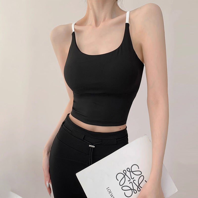 Women'S Sports Camisole With Quick-Dry, High-Elasticity, And Built-In Bra Pads, Yoga Bra, Fitness Underwear, Outerwear, 2026 New Model Top - Image 5