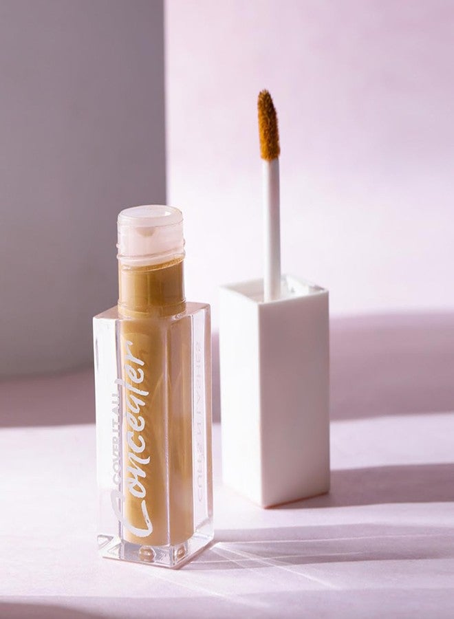 Cuffs N Lashes Cover It All Liquid Concealer Mocha-09 | 6ML | Full Coverage Long Lasting Lightweight Formula | Crease-Free Blendable Makeup Base | Smooth Flawless Finish for All Skin Types - Image 3