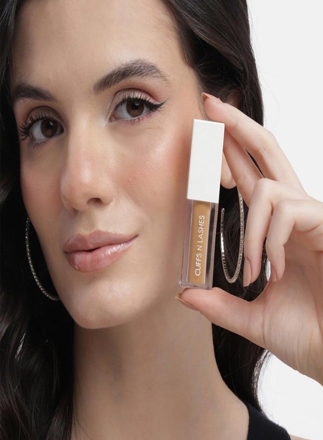 Cuffs N Lashes Cover It All Liquid Concealer Mocha-09 | 6ML | Full Coverage Long Lasting Lightweight Formula | Crease-Free Blendable Makeup Base | Smooth Flawless Finish for All Skin Types - Image 4