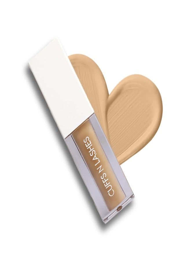 Cuffs N Lashes Cover It All Liquid Concealer Mocha-09 | 6ML | Full Coverage Long Lasting Lightweight Formula | Crease-Free Blendable Makeup Base | Smooth Flawless Finish for All Skin Types - Image 1