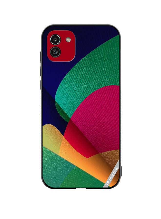 VR CREATIVE Protective Case Cover For Samsung Galaxy A03 Multicolor Design - Image 1