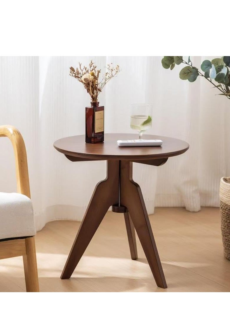 Side End Table for Living Room Bedroom, Wood Bedside Table,Small Snack Side Table, Sofa Coffee Table, Corner Bedside, Accent Table Living Room Bedroom Balcony Office, Easy Assembly - Image 3