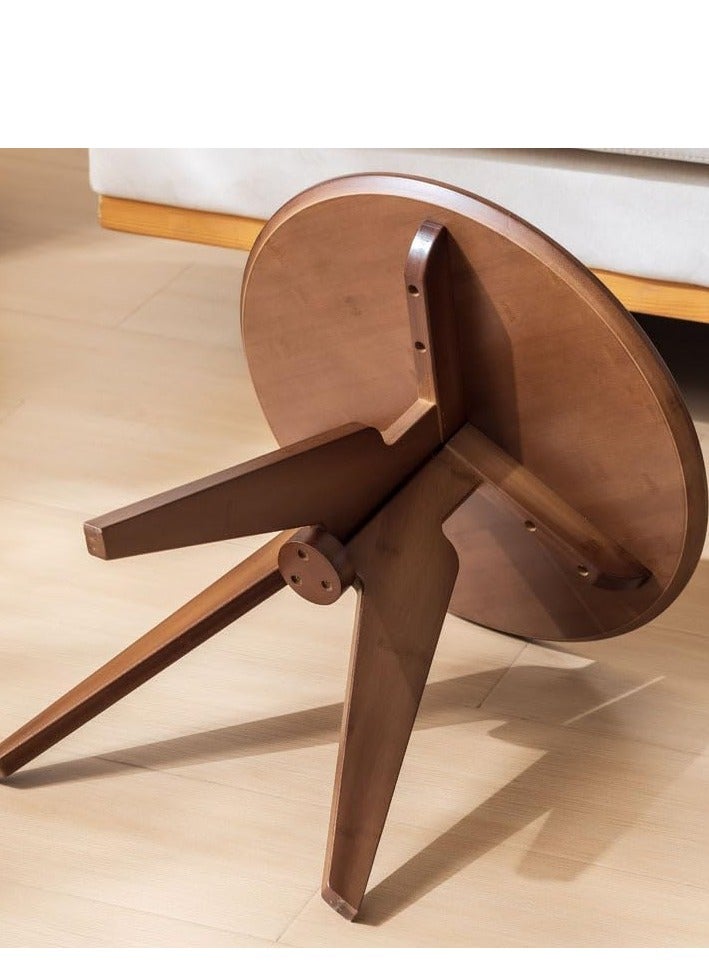 Side End Table for Living Room Bedroom, Wood Bedside Table,Small Snack Side Table, Sofa Coffee Table, Corner Bedside, Accent Table Living Room Bedroom Balcony Office, Easy Assembly - Image 5
