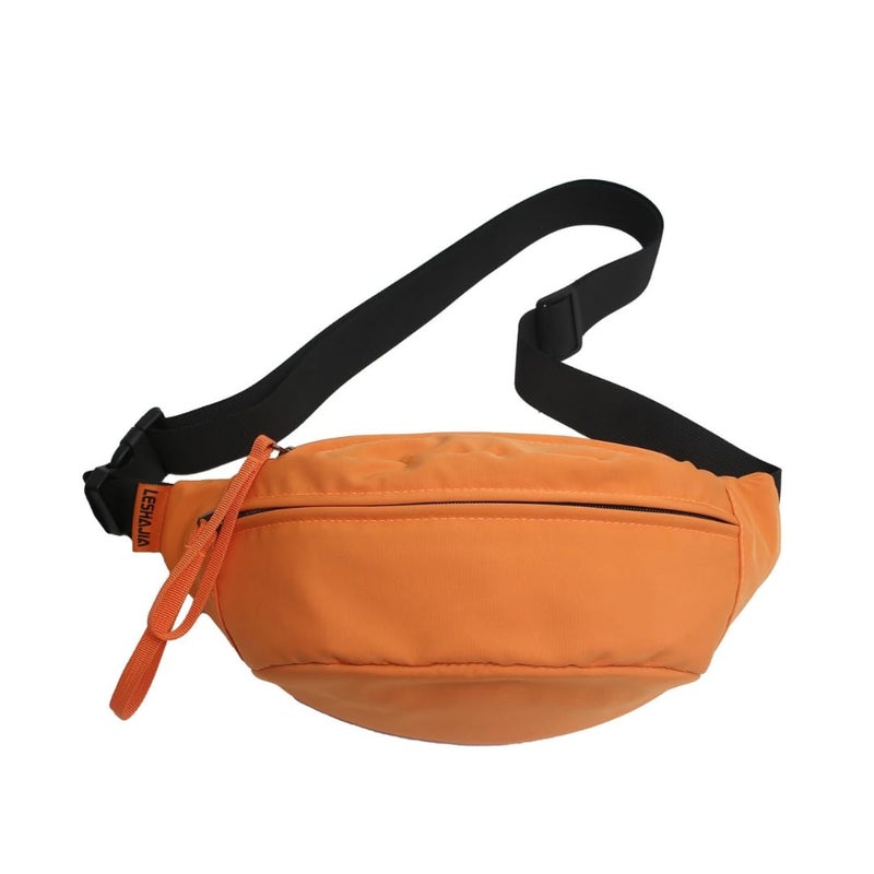 Tressential Front Waist Bag For Men Women | Cross Body Fanny Pack For Hiking, Travel, Camping, Outdoor Sports, Cycling | Money Belt With Adjustable Strap (Dusty Orange) - Image 1