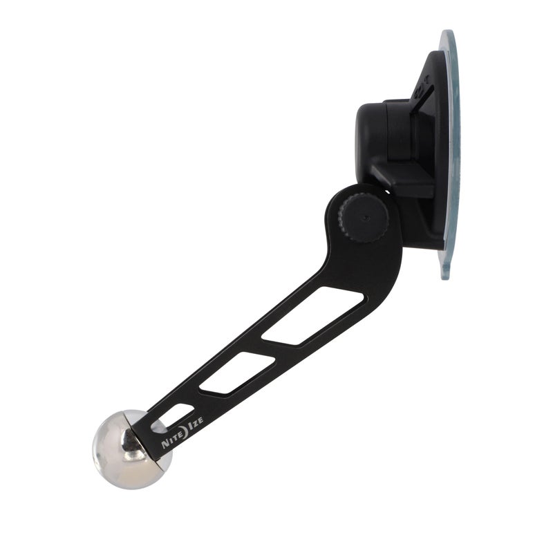 Nite Ize Steelie Windshield Mount - Phone Holder for Car Windshield - Alternative to Car Dashboard & Vent Phone Mounts - Compatible with Steelie Magnetic Mounting System - Black - Image 2