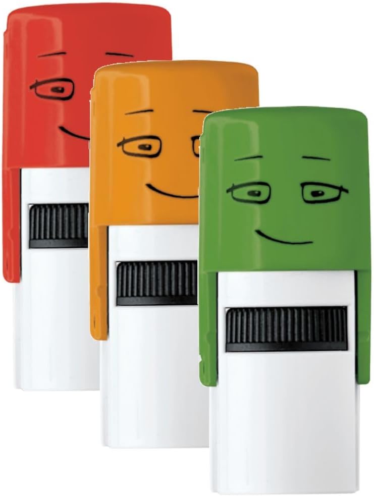 Colop NIO Emoji Teacher Set 6 Piece Set with Product Tray - Image 2