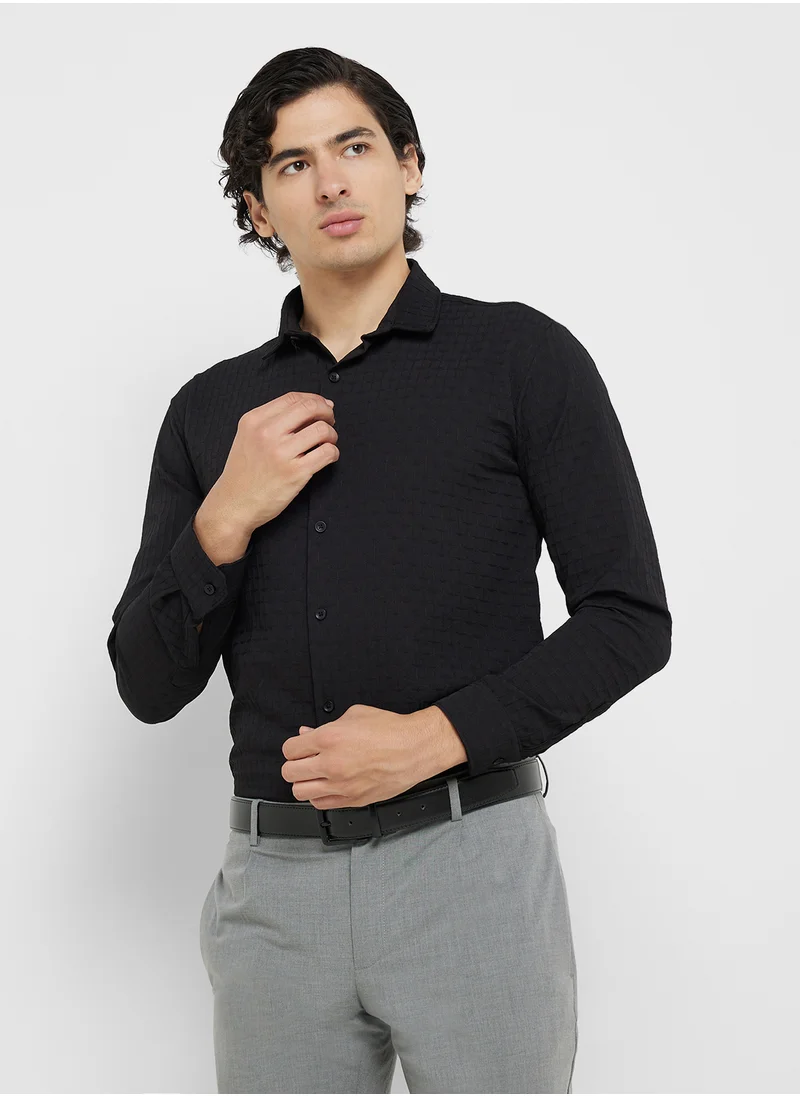 Robert Wood Formal Long Sleeve Shirt