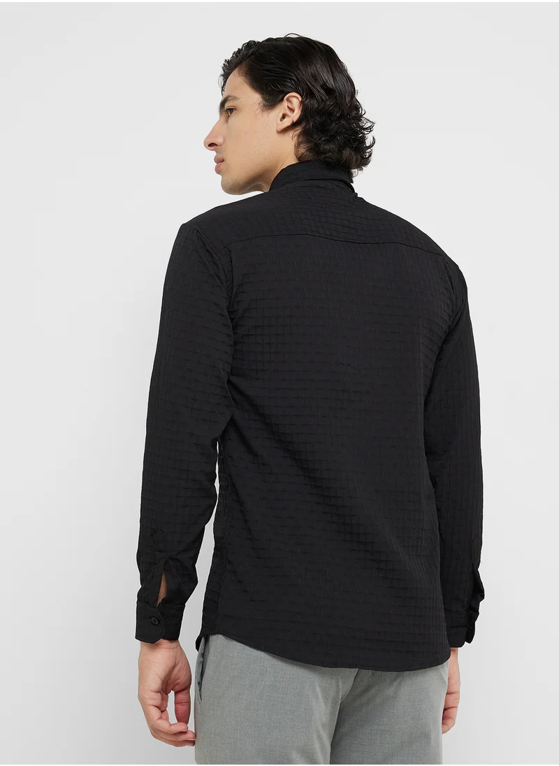 Robert Wood Formal Long Sleeve Shirt