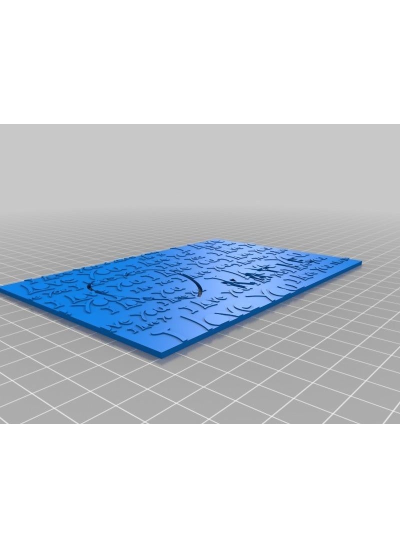 Epm3d Customized 3D Special Valentine Card Plastic Apparatus 