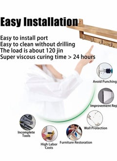 WILLIAM WEIR No More Nail - All Purpose Glue, Nail-Free Glue Adhesive Sealant, Universal Super Glue for Resin Ceramic Metal Glass  60g  - Image 4