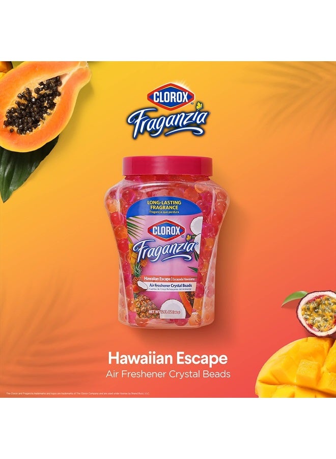 Clorox معطر هواء كريستال فراجانزيا بخرز في هوانا إيسكيب | معطر هواء للغرف يدوم طويلاً للمنزل أو السيارة | معطرات هواء صلبة | 12 أونصة، 1 عبوة - Image 2