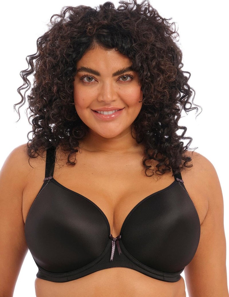 Elomi Women's Plus Size Bijou Underwire Banded Molded Bra, Black,44G,UK - Image 1