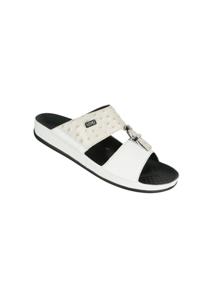VITAL 148-1003 Vital Mens Sandals Vital Thomas Nappa 09111S3832634 Creme  - Image 1