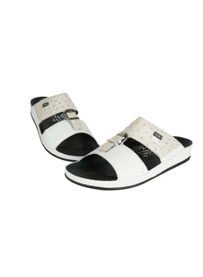 VITAL 148-1003 Vital Mens Sandals Vital Thomas Nappa 09111S3832634 Creme  - Image 2