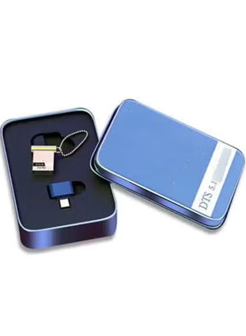 Music Surround Lossless Car USB Flash Drive Customized 64g Metal Car USB Flash Drive Mini High-Speed Car USB Flash Drive-Color:Ear Usb Disk + Adapter + Pp Bag-Capacity:Genuine Authorized Anti-counte - Image 4