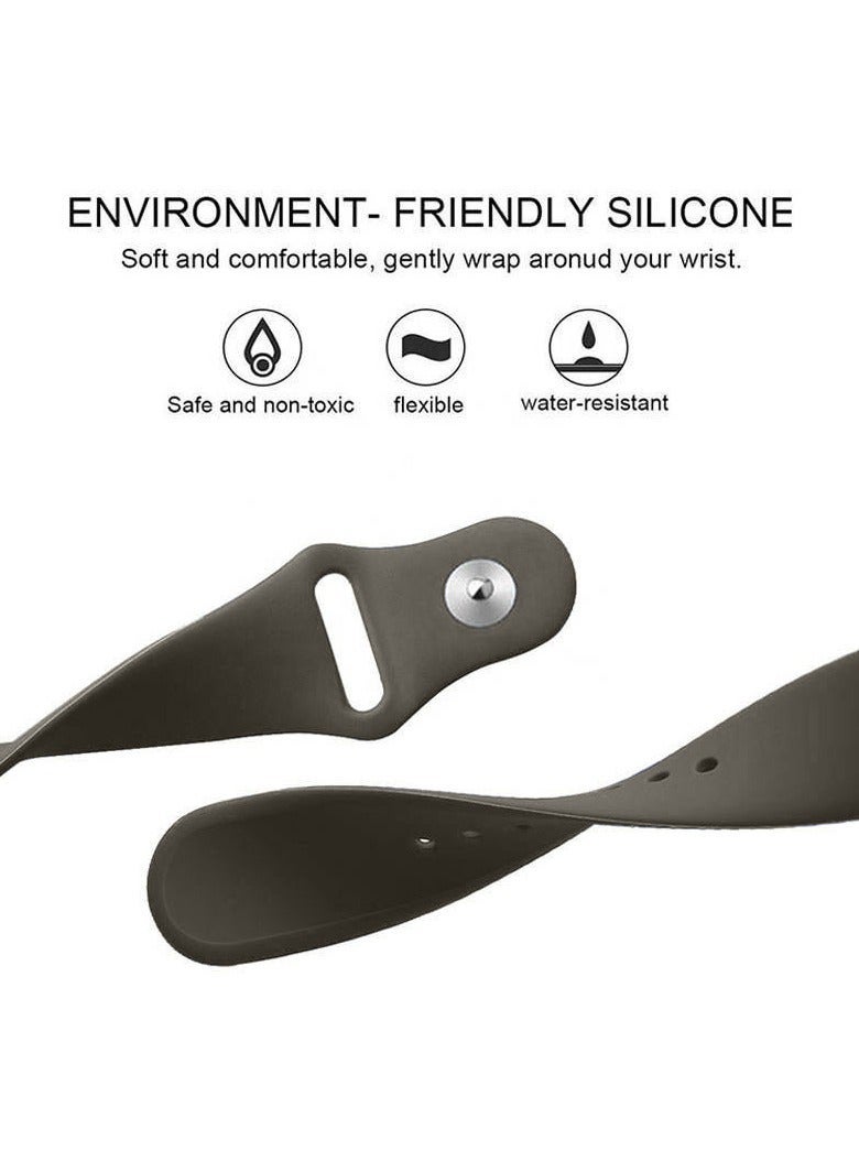 Apple Watchband 42MM/44MM/45MM/49MM Silicone Strap for Apple Watch All Series Olive - view 2