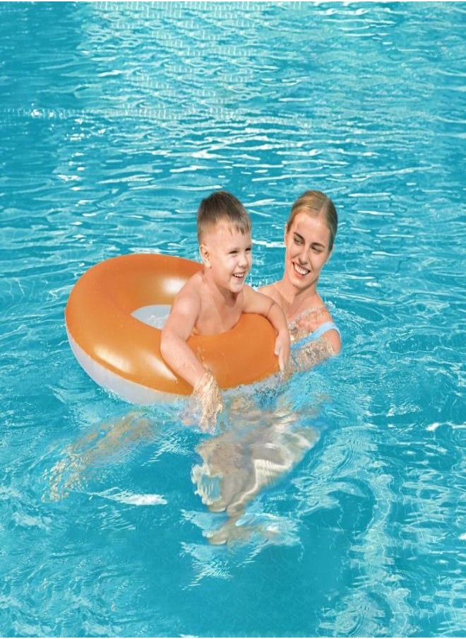 Bestway - Bestway Frosted Neon Swim Ring 76Cm -26-36024 - Image 1