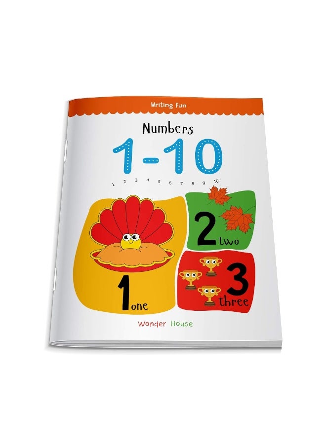 null - Numbers 1-10: Write and Practice Numbers 1 to 10 (Writing Fun) [Paperback] Wonder House Books Editorial - Image 1