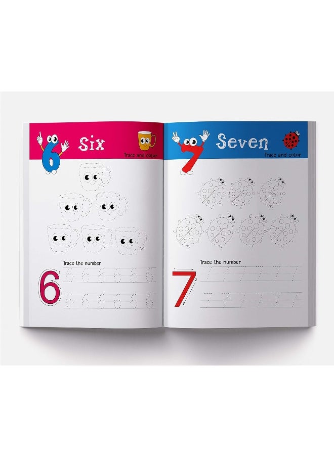 null - Numbers 1-10: Write and Practice Numbers 1 to 10 (Writing Fun) [Paperback] Wonder House Books Editorial - Image 1