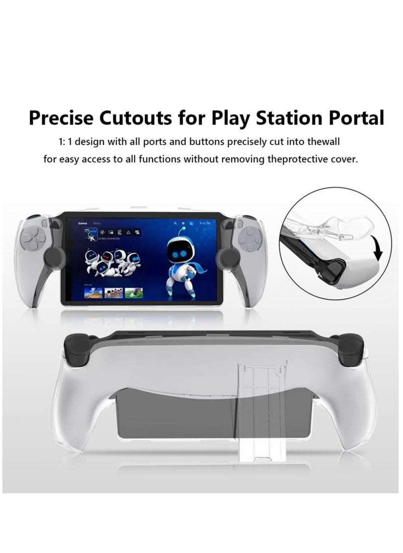 Generic - Playstation Portal Host With Bracket Crystal Protective Cases Gamepad Cover For PS5 Portal Game Console Shell - Image 1